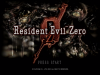 RESIDENT EVIL ZERO (DISC 1,2)